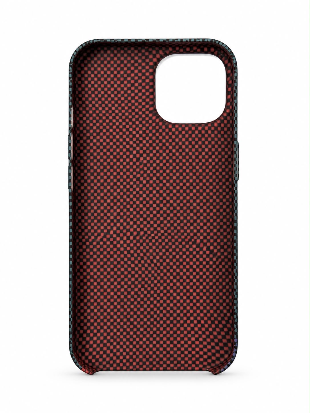iPhone 13 Carbon Fibre Case - Grey Carbon