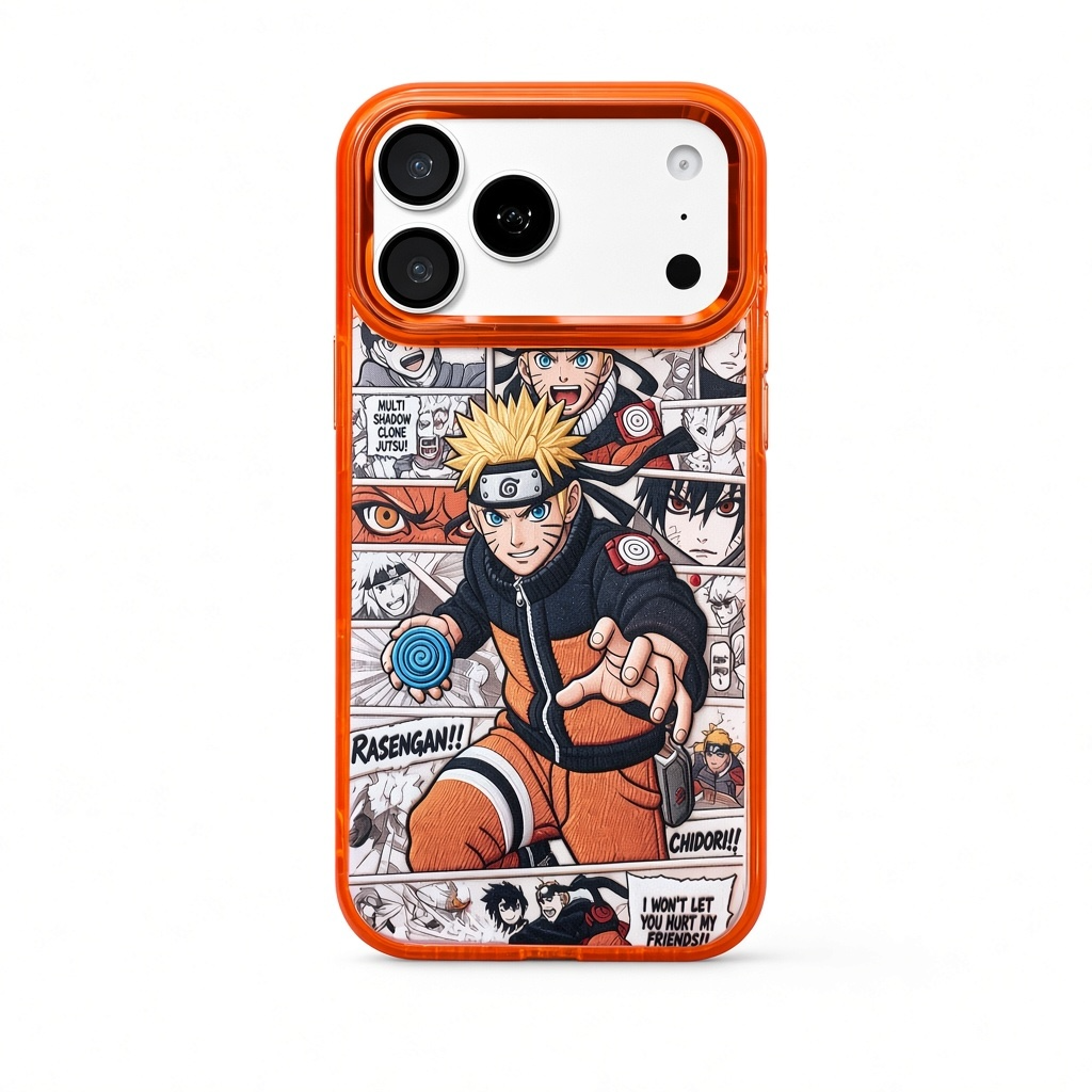 iPhone 18 Pro Max Naruto Manga Character Case