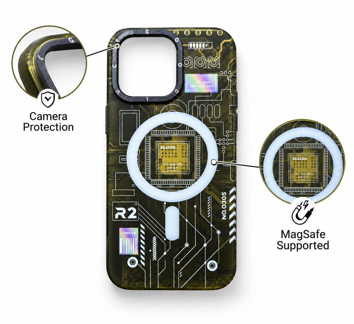 Circuit Board MagSafe Case - iPhone 14 Pro Max