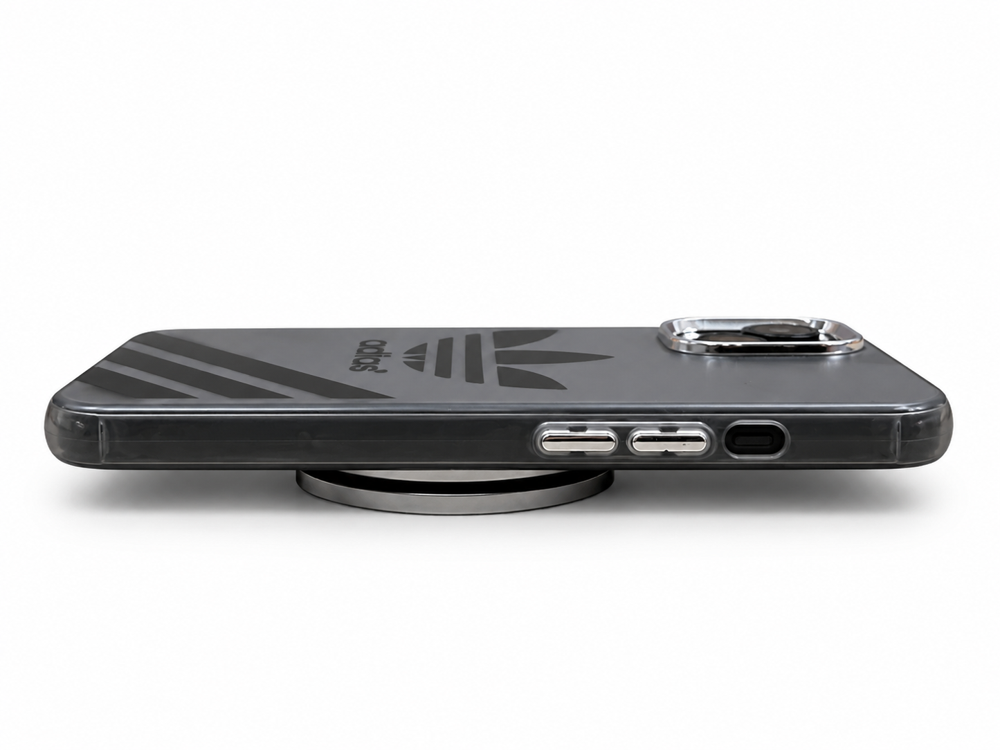 iPhone 15 Grey Sport Logo Case