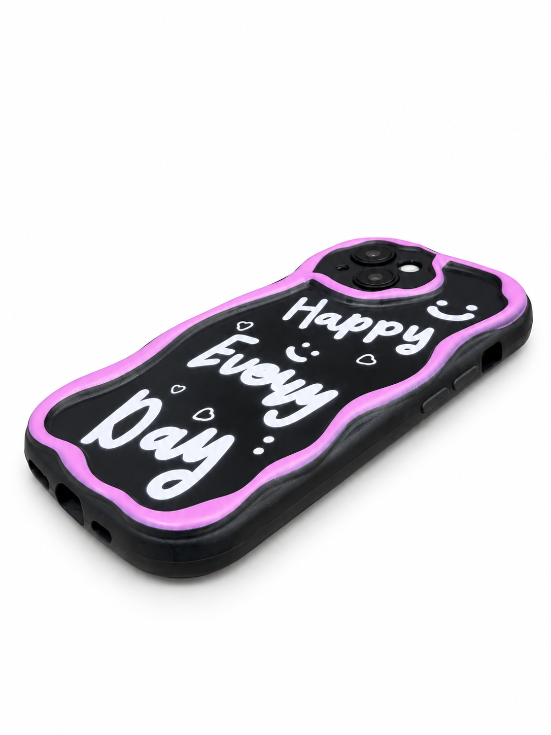 iPhone 15 Happy Every Day Wavy Case