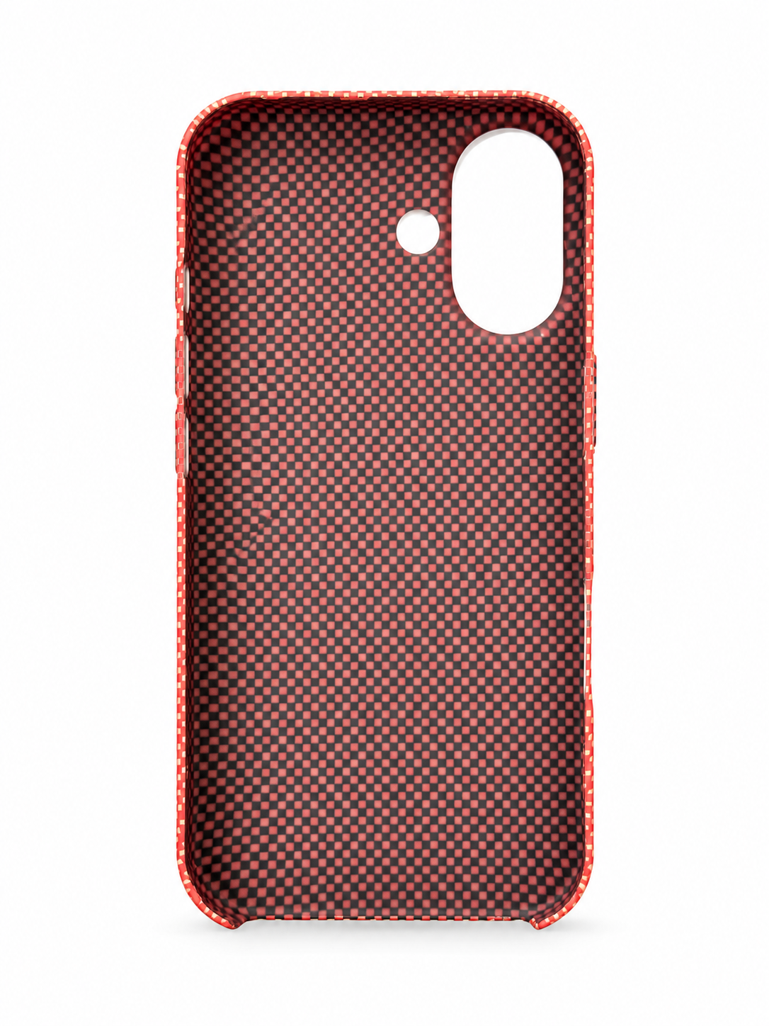 iPhone 17 Red Star Carbon Fiber Case