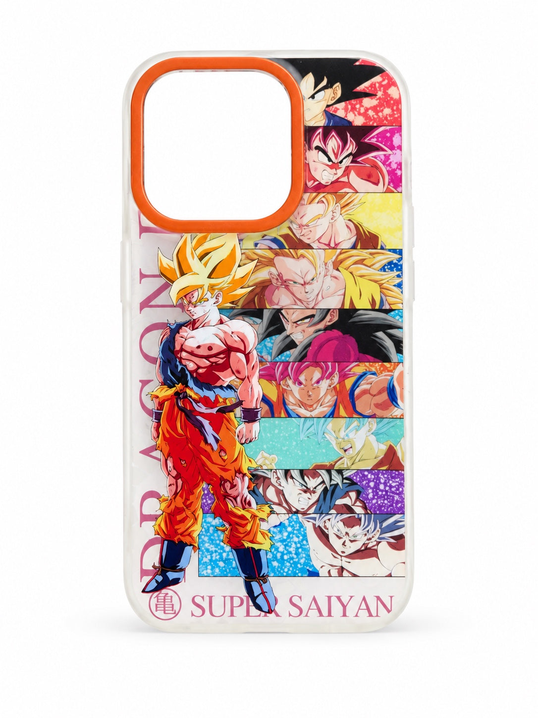 Super Saiyan collage case for iPhone 14 Pro