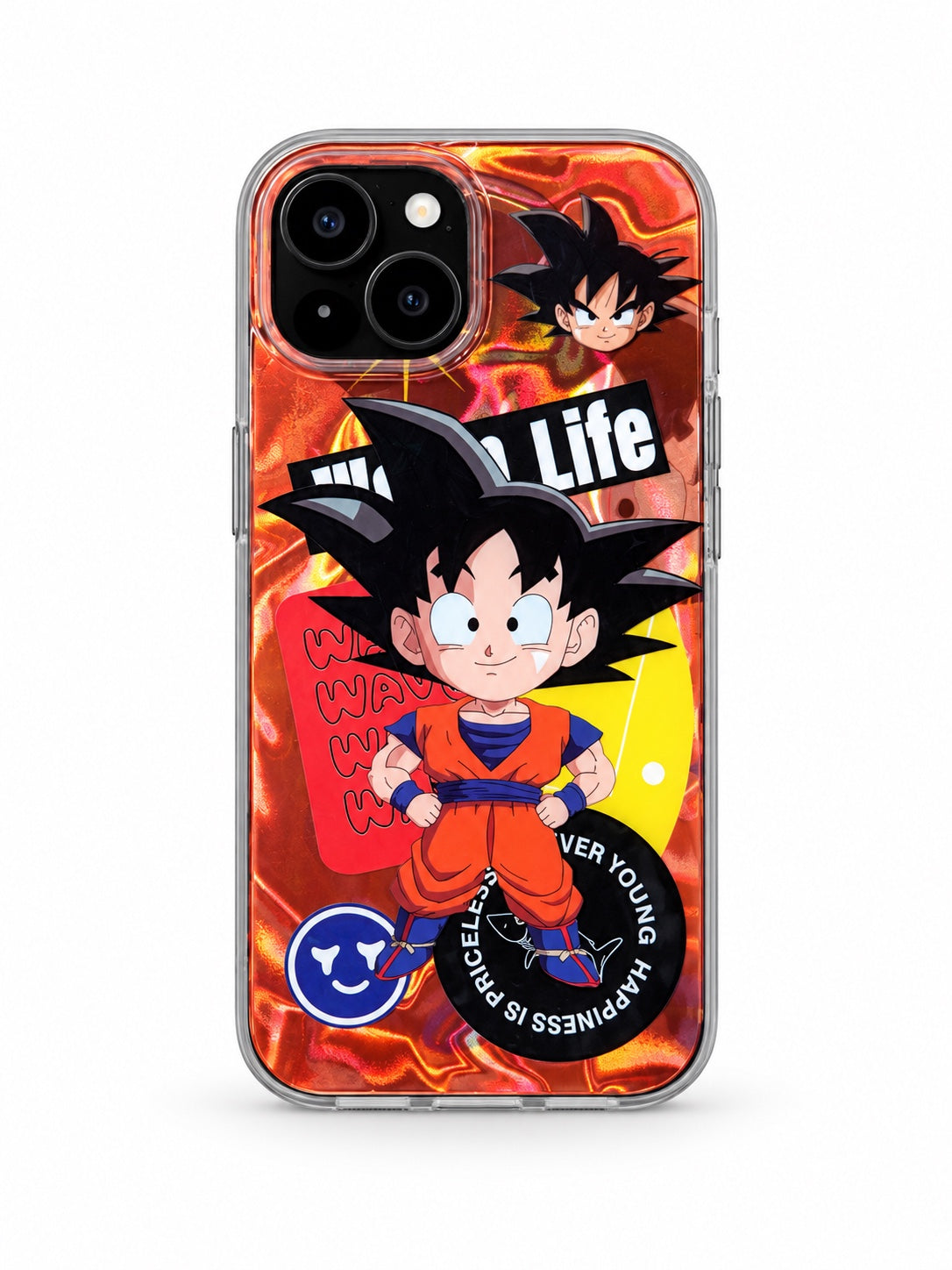 iPhone 15 anime Goku phone case