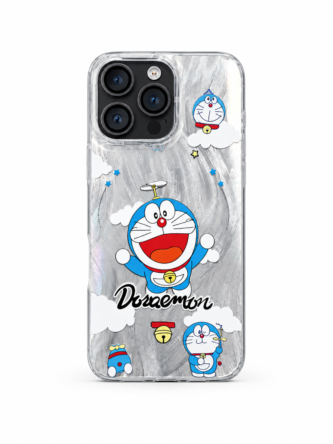 iPhone 16 Pro Max Doraemon Clear Case