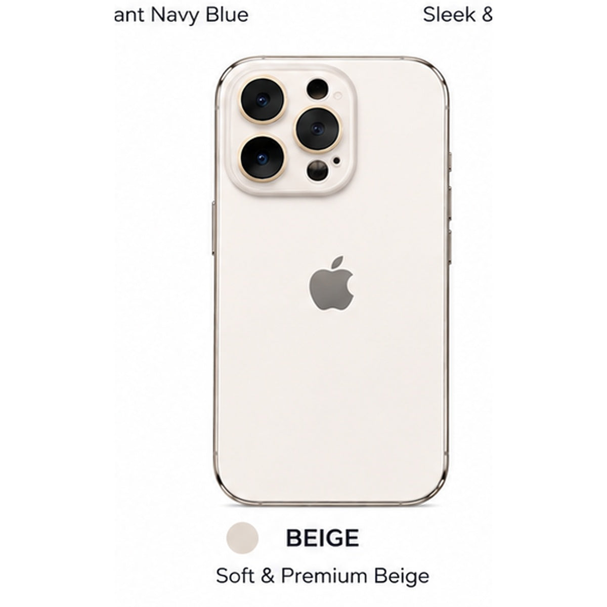 Premium Matte Apple Logo Case for iPhone 16 Pro