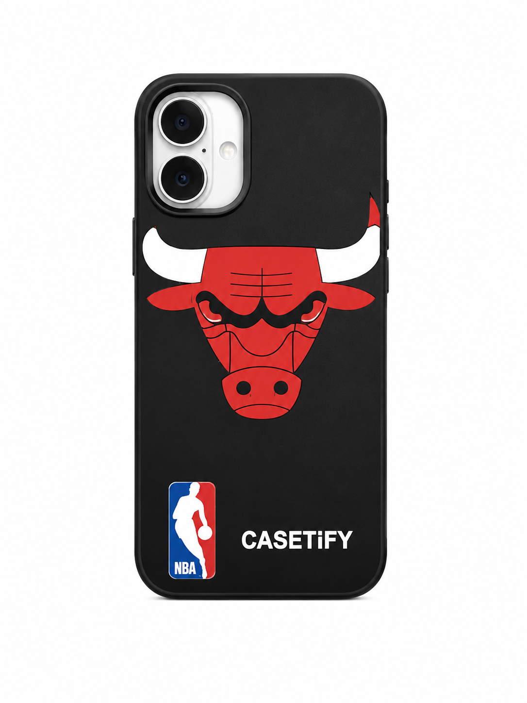 Chicago Bulls Theme Case for iPhone 16