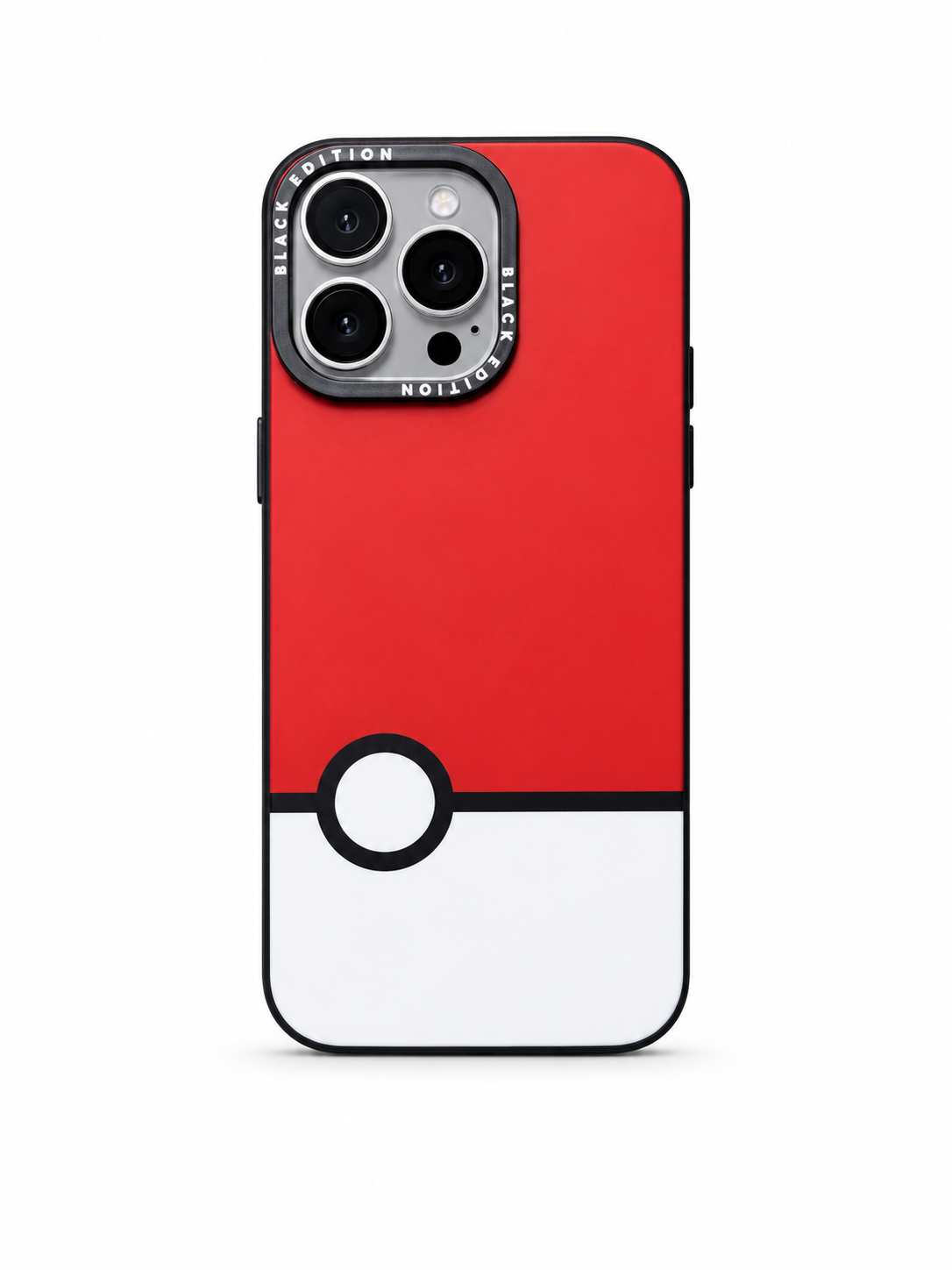 Poké Ball Red & White Case for iPhone 15 Pro Max