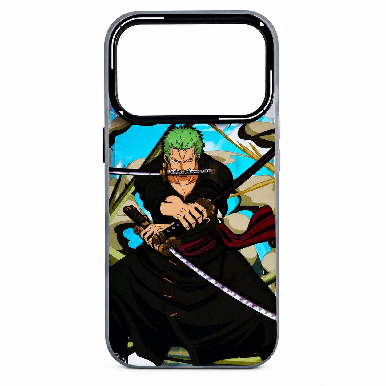 Anime Swordsman Graphic Protective Case for iPhone 17 Pro