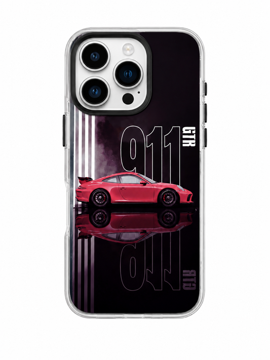 911 GTR Racing Clear Case for iPhone – Premium Sports Car Design Shockproof Cover