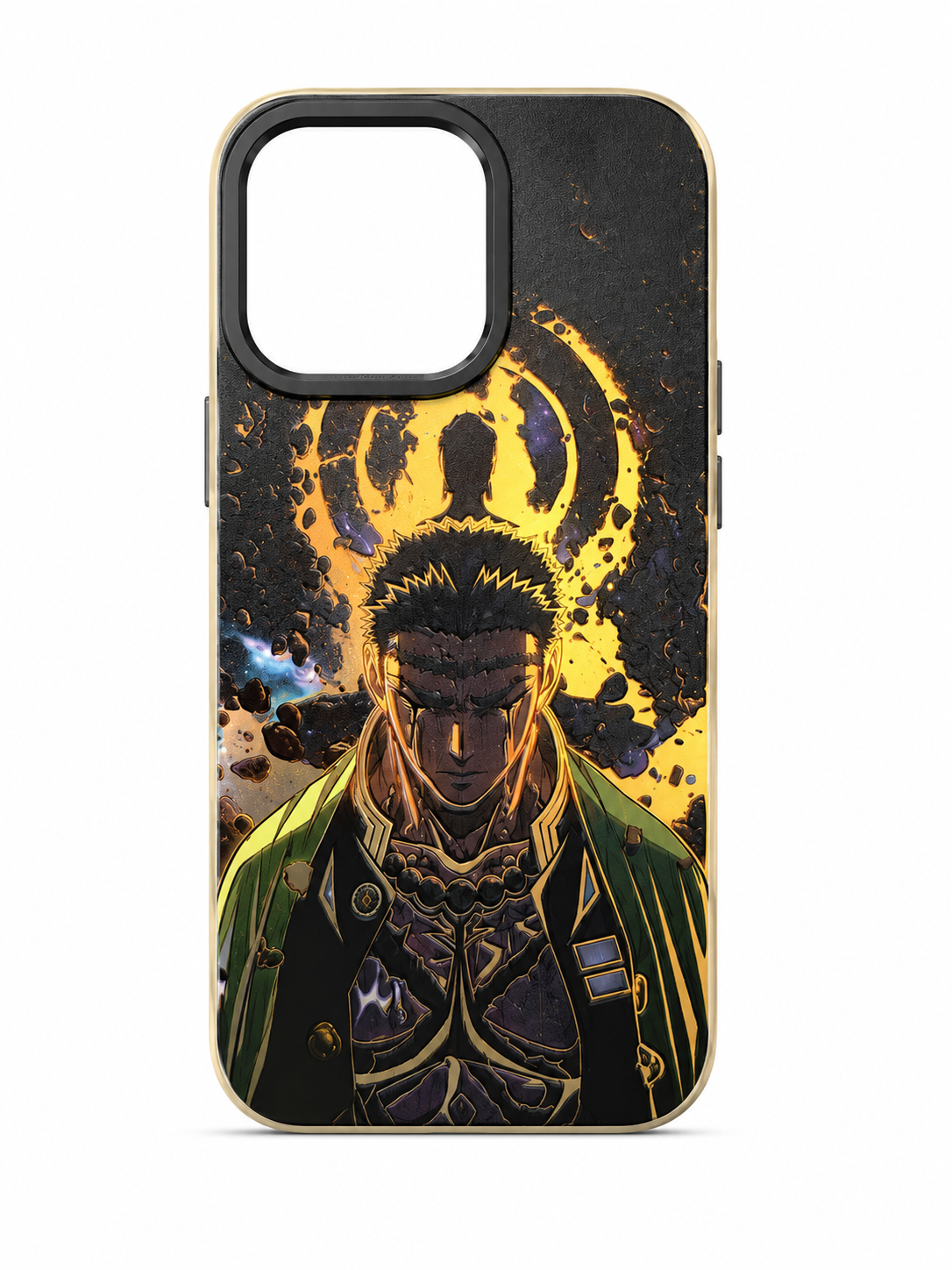 Demon Slayer Dark Warrior Anime Case for iPhone 16 Pro