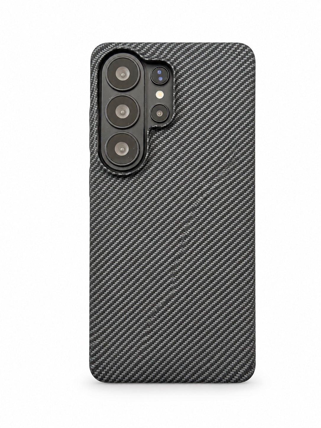 Samsung S26 Ultra black carbon fiber phone case