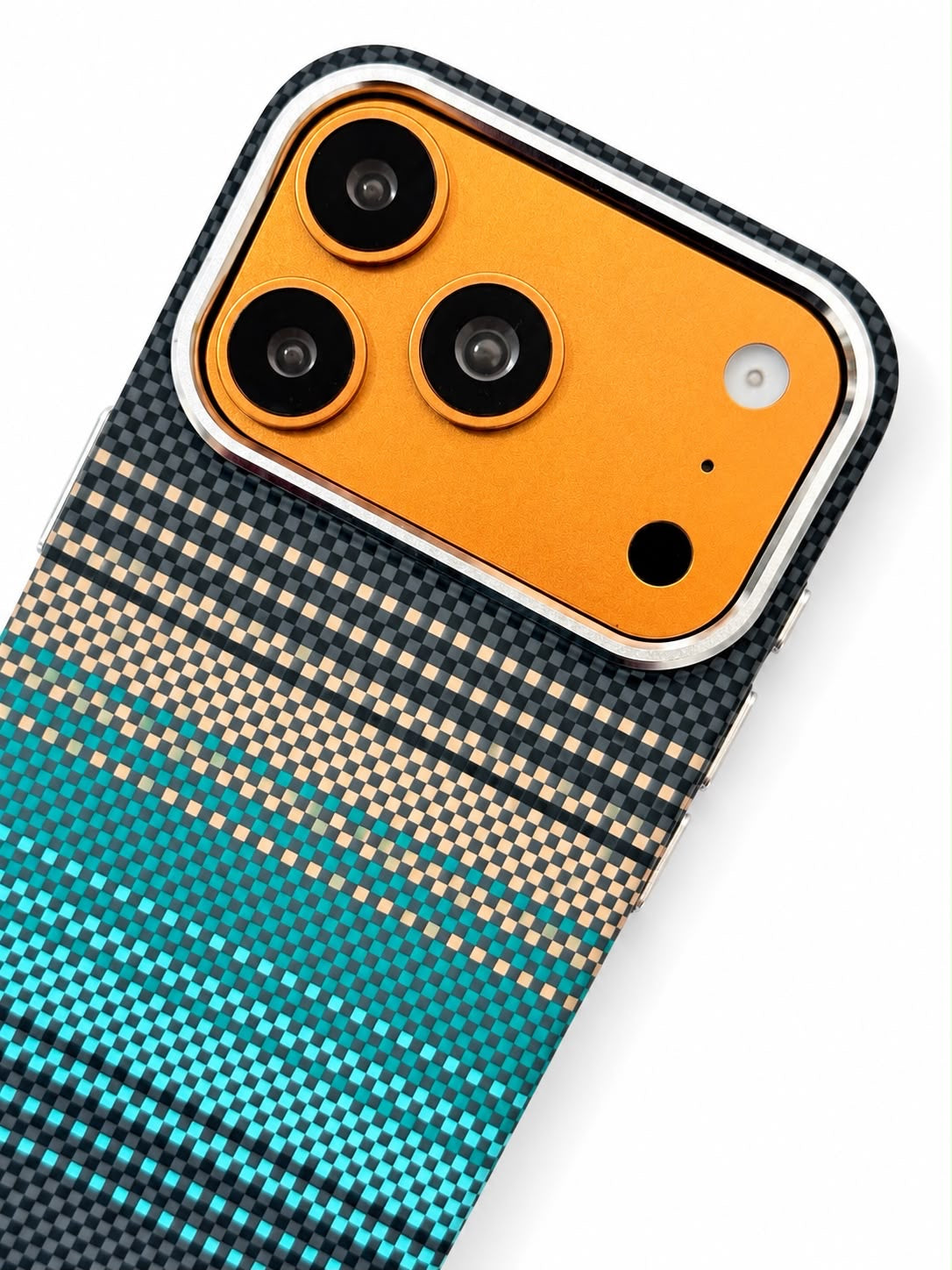 iPhone 17 Pro Carbon Fibre Monochrome Case
