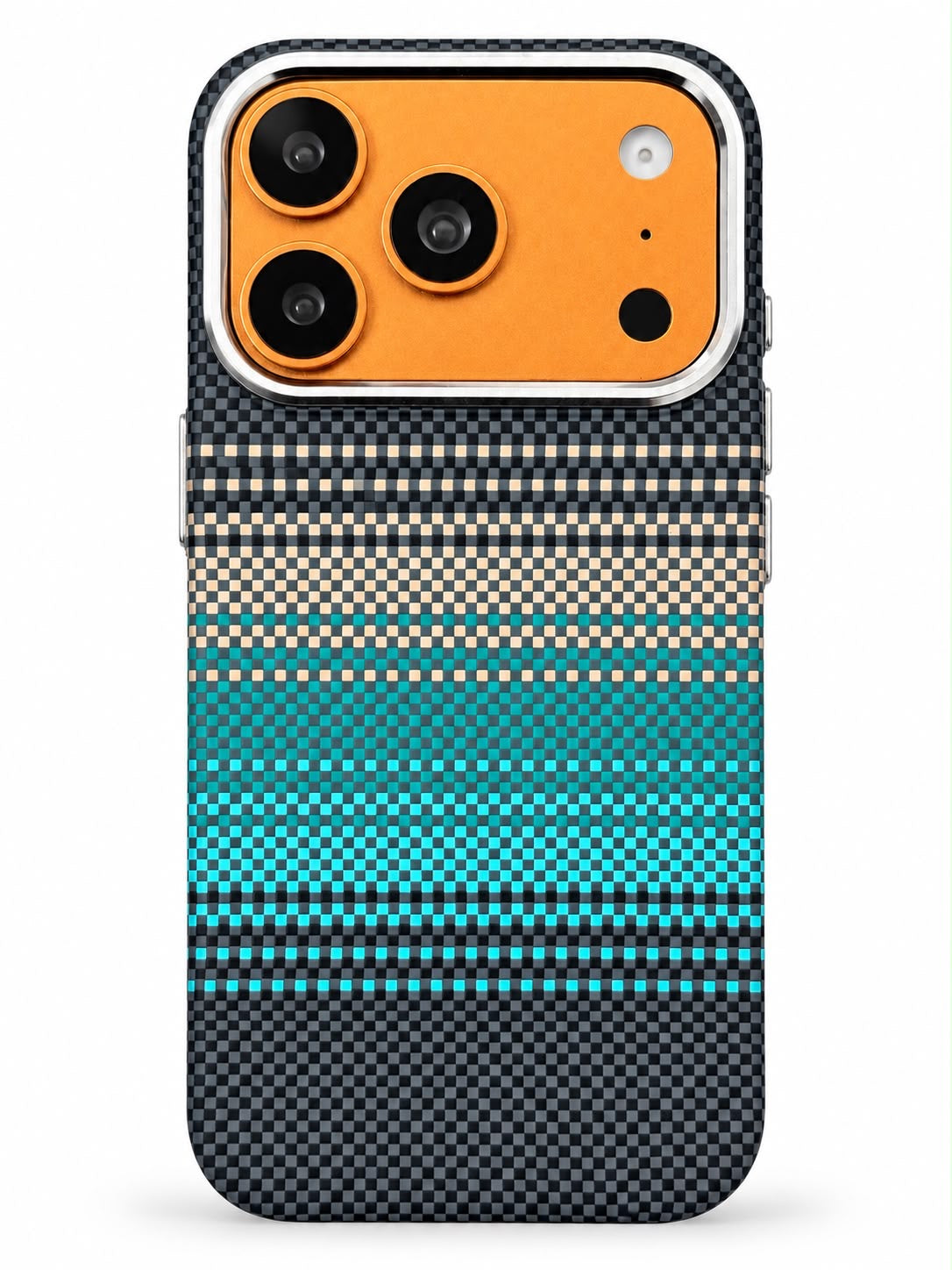 iPhone 17 Pro Carbon Fibre Monochrome Case