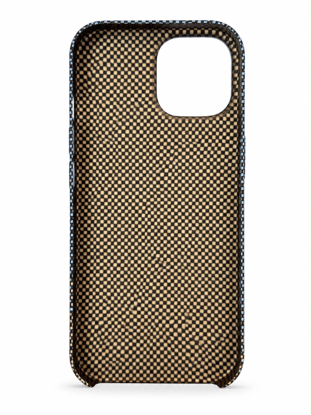 iPhone 15 Carbon Fibre Case - Blue