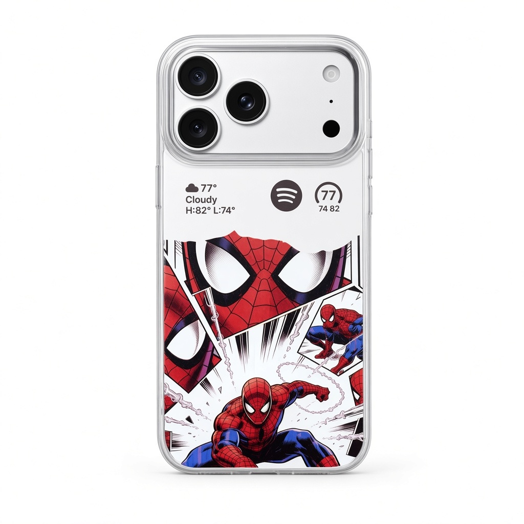 iPhone 18 Pro Max Spider-Man Comic Character Case
