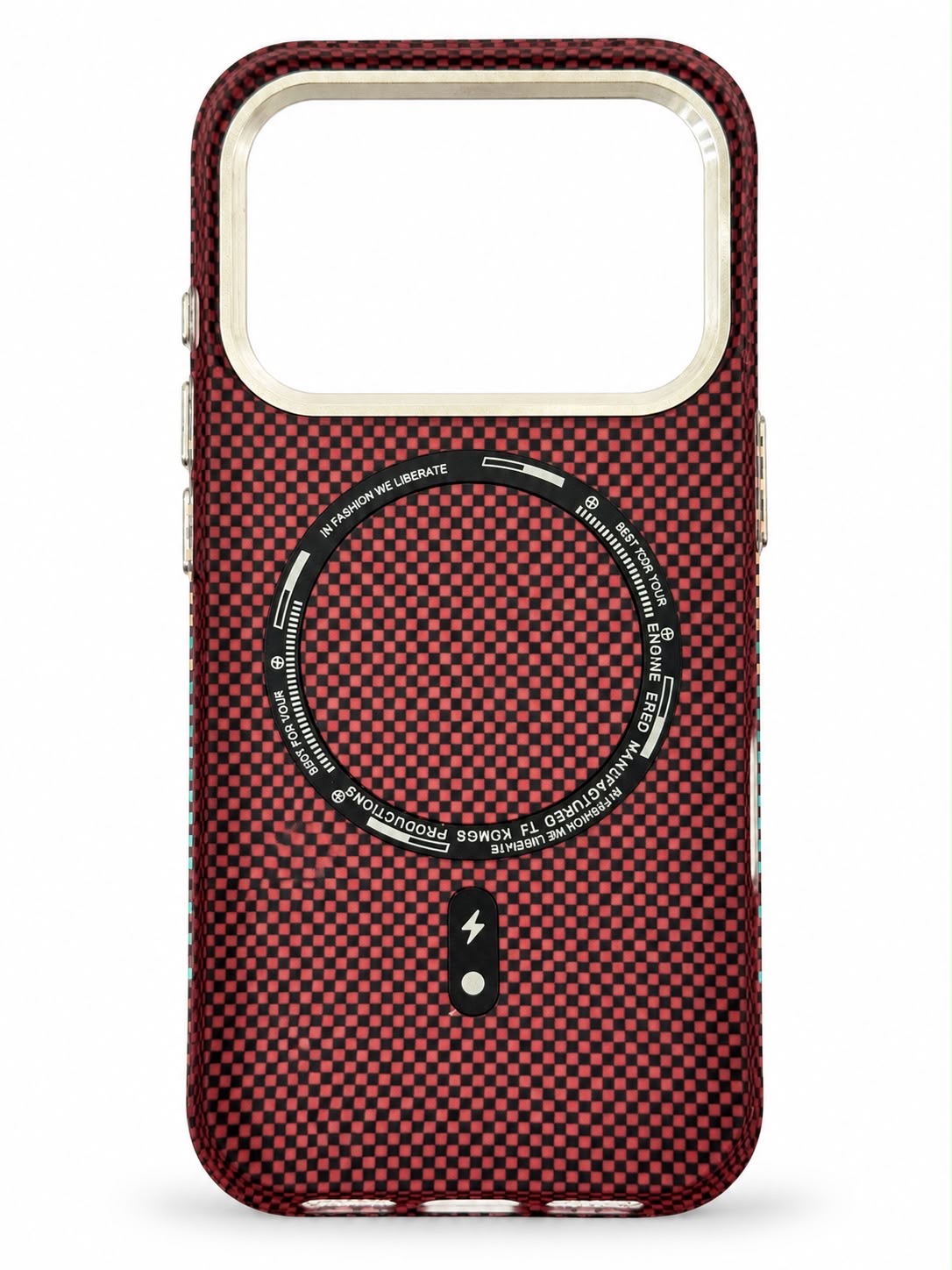 iPhone 17 Pro Carbon Fibre Monochrome Case