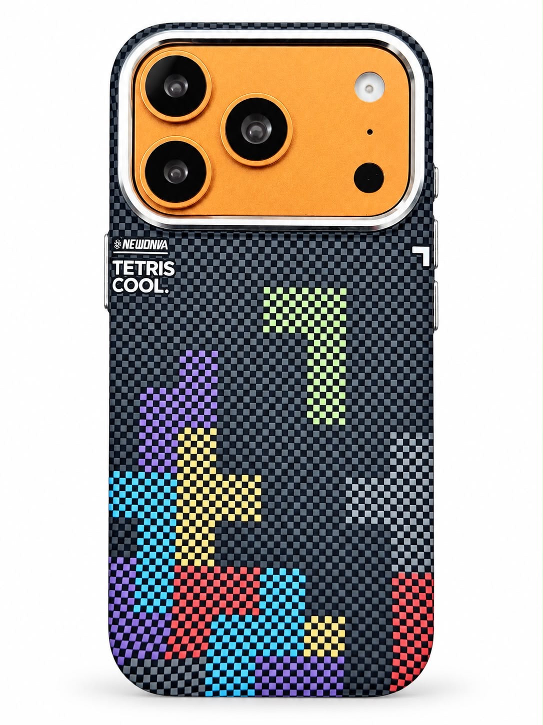 iPhone 17 Pro Carbon Fibre Tetris Case