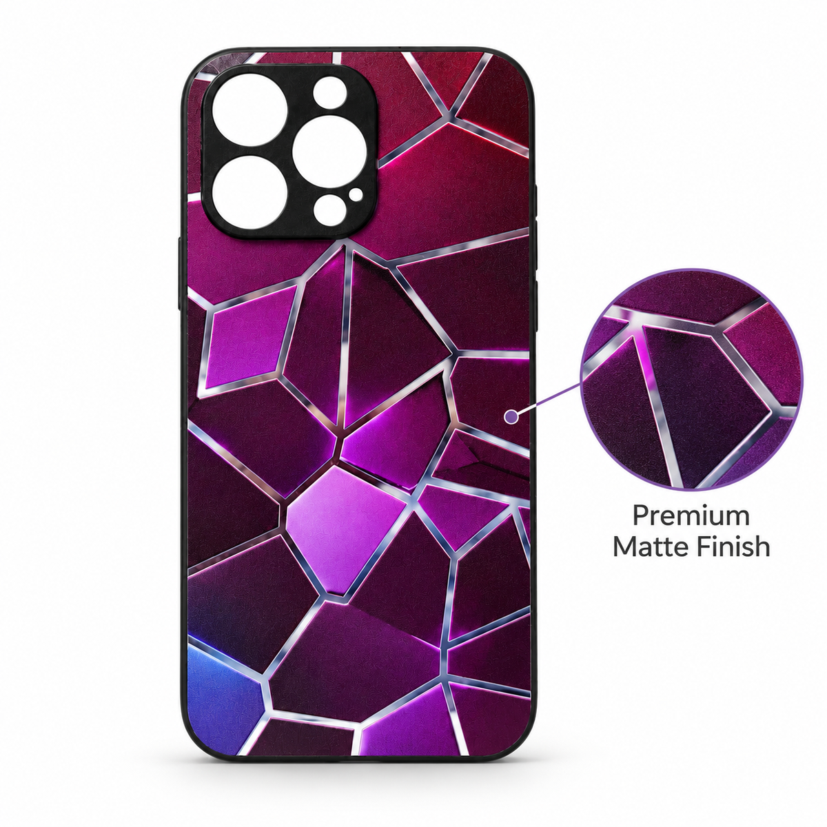 Purple Mosaic Case - iPhone 14 Pro Max