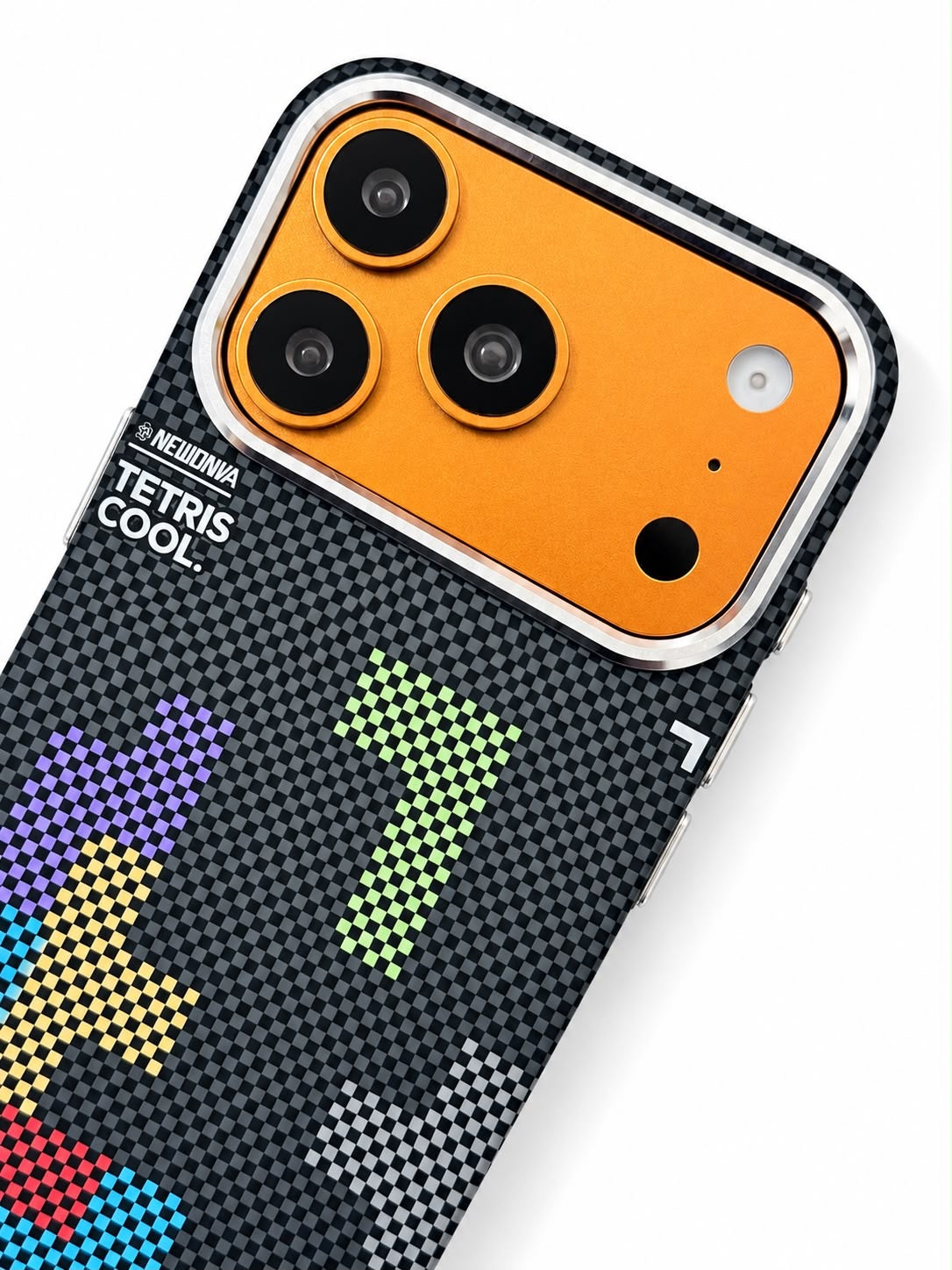 iPhone 17 Pro Carbon Fibre Tetris Case