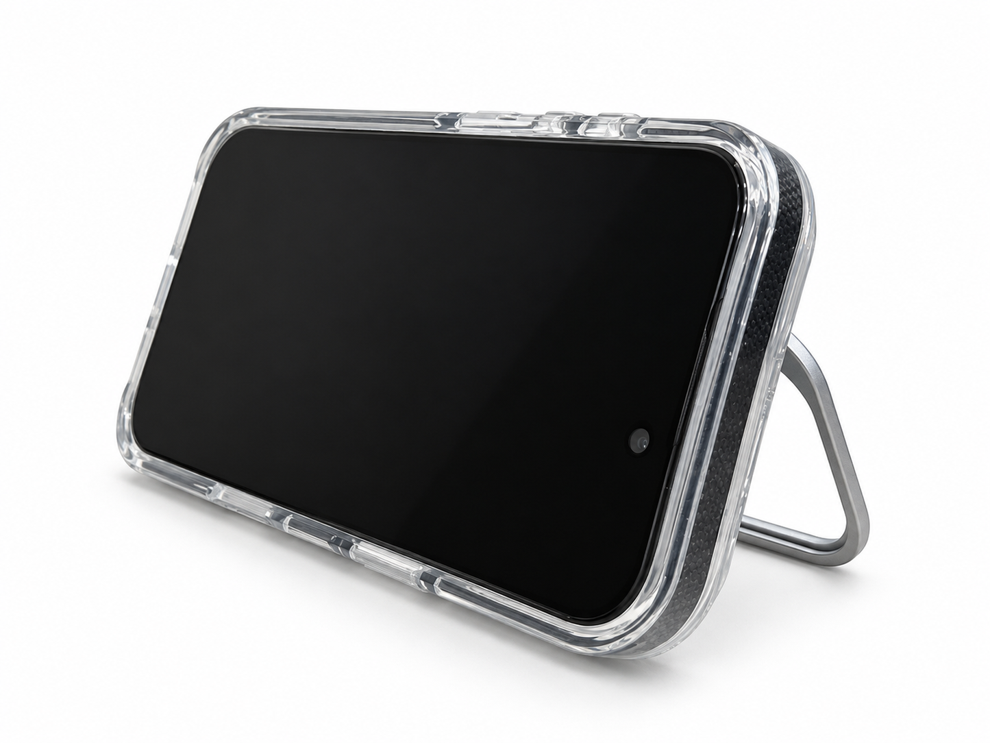 iPhone 17 Pro Clear MagSafe Stand Case