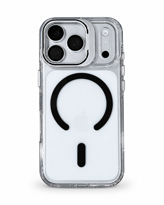 iPhone 17 Pro Clear MagSafe Stand Case