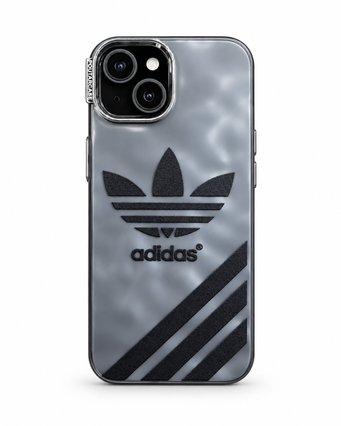 iPhone 15 Grey Sport Logo Case