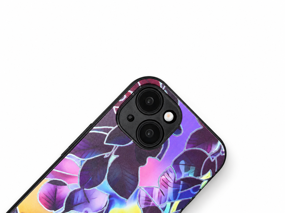 iPhone 15 Colourful Floral Case