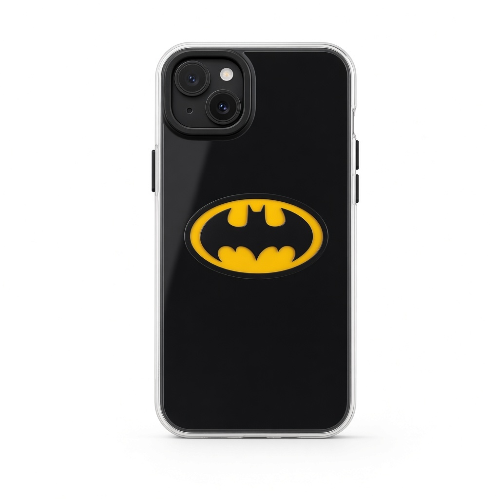 Batman logo black character phone case