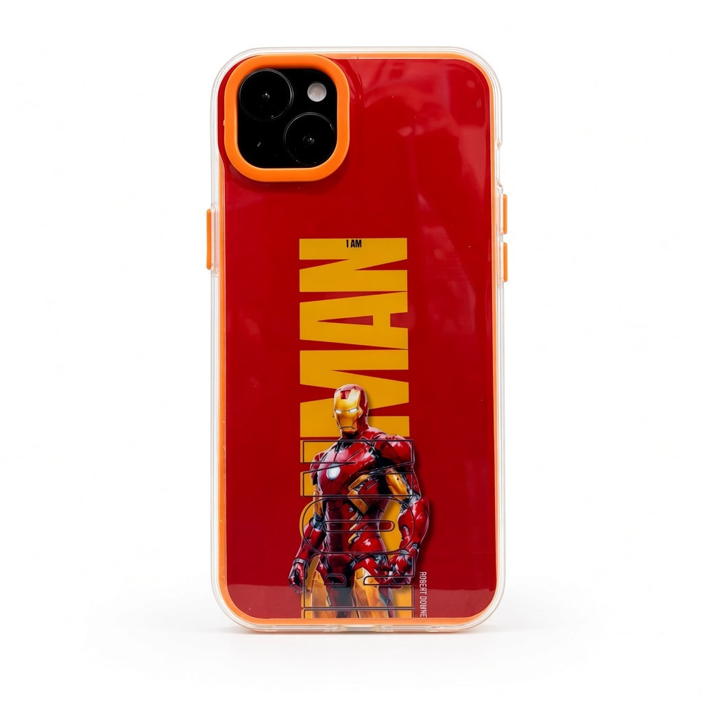 Iron Man red character phone case