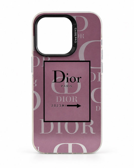 Dior Mauve Graphic Case - iPhone 14 Pro