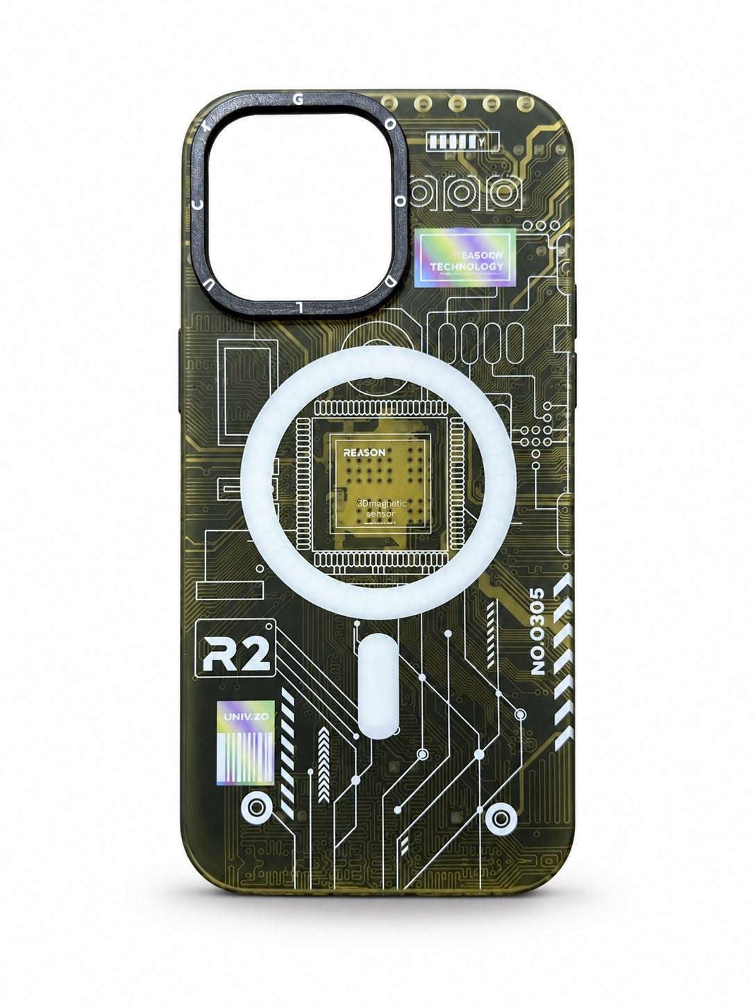 Circuit board MagSafe case for iPhone 14 Pro Max