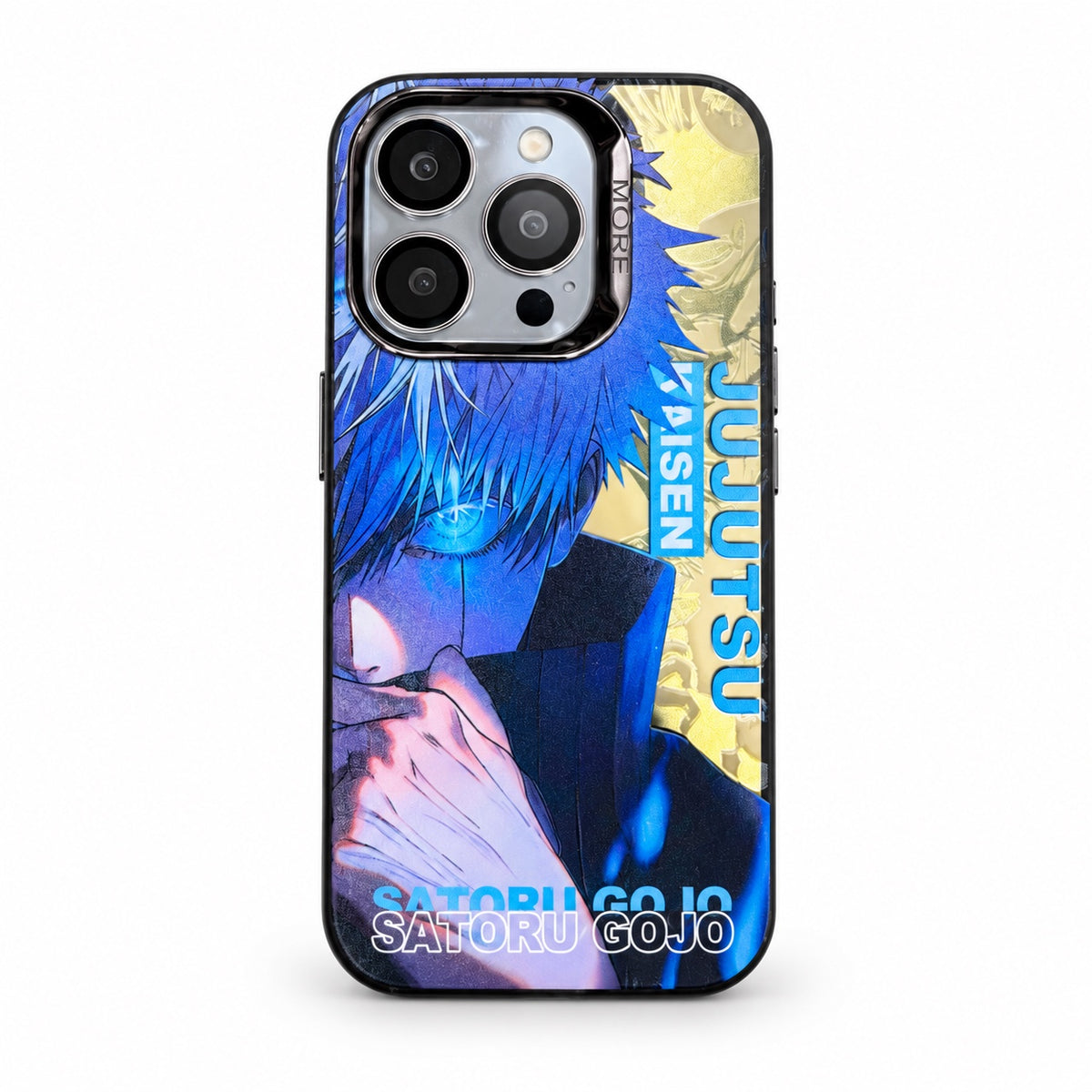 Gojo Satoru Blue Eye Anime Case - iPhone 15 Pro