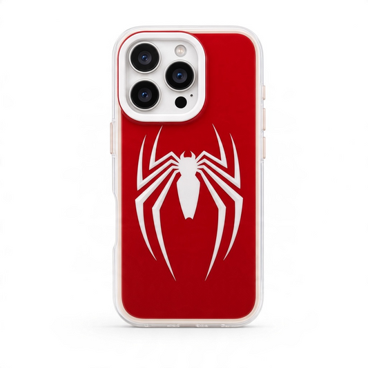 Spider logo phone case for iPhone 16 Pro Max