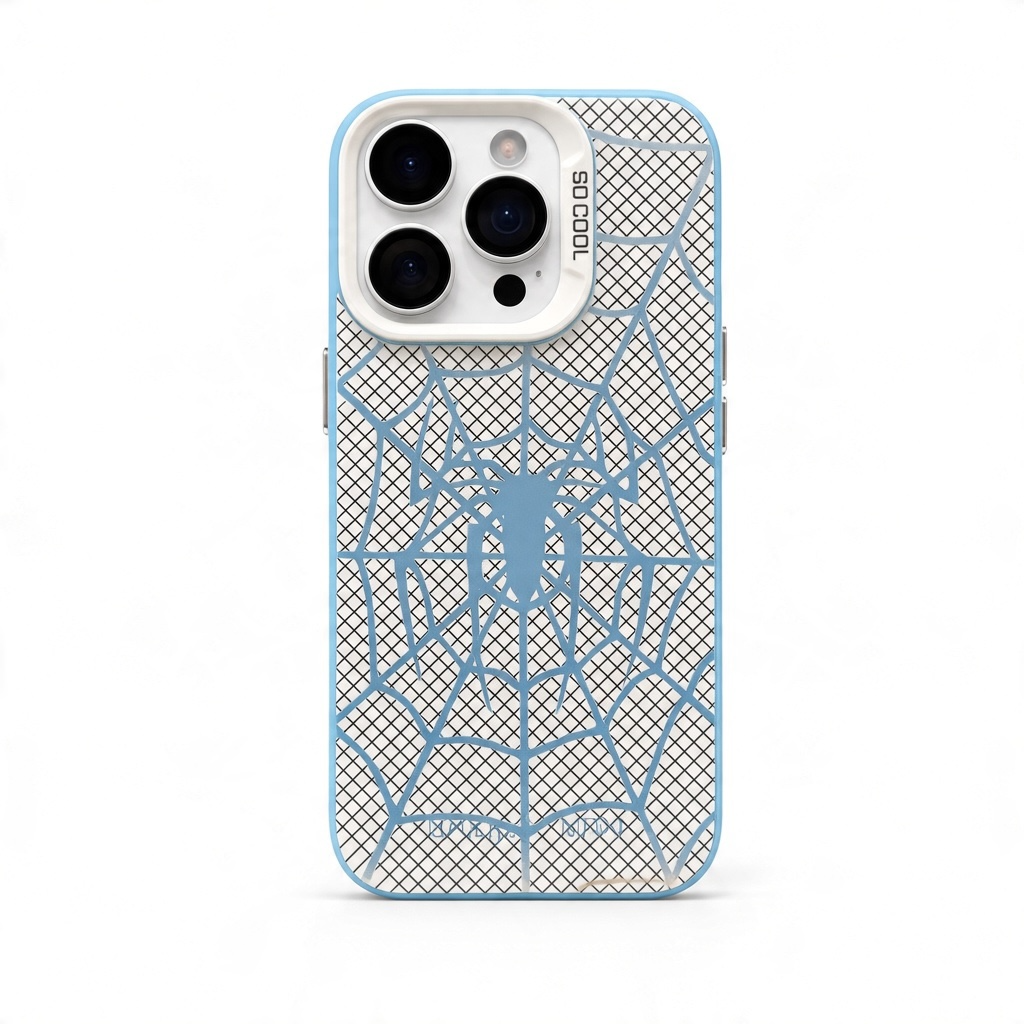 Spider web phone case for iPhone 16 Pro