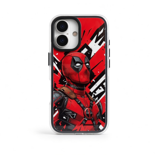 iPhone 17 Deadpool character phone case