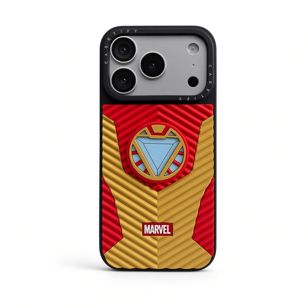iPhone 17 Pro Max Iron Man phone case