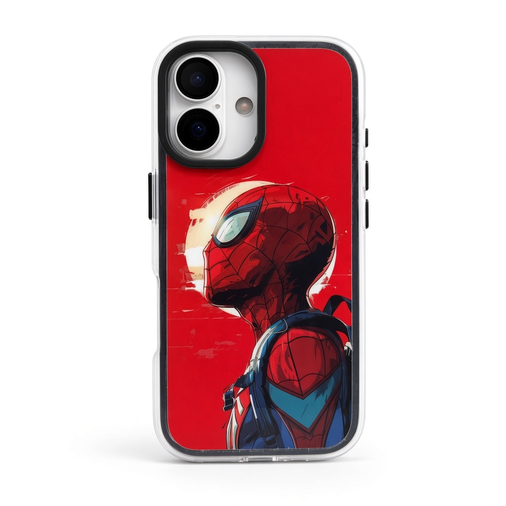 iPhone 17 Spider-Man character phone case