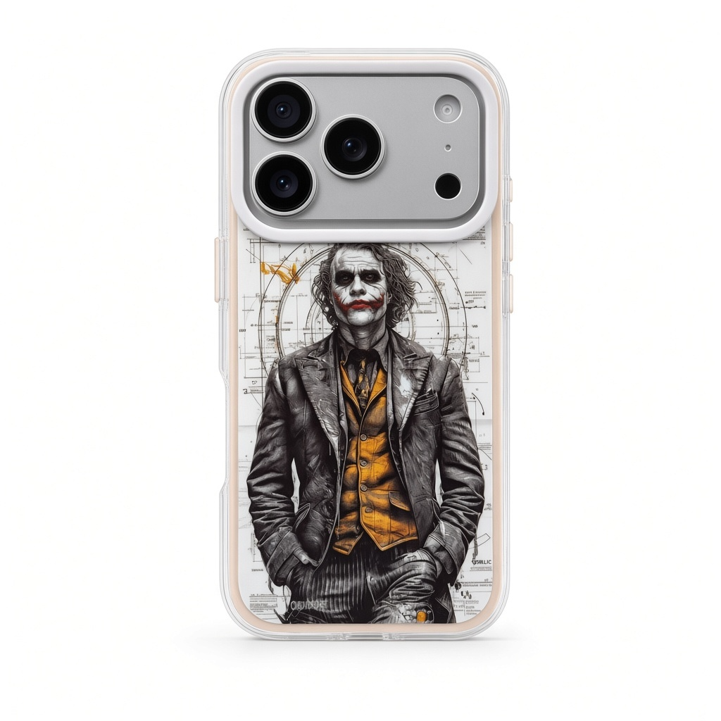 iPhone 18 Pro Max Joker sketch clear case