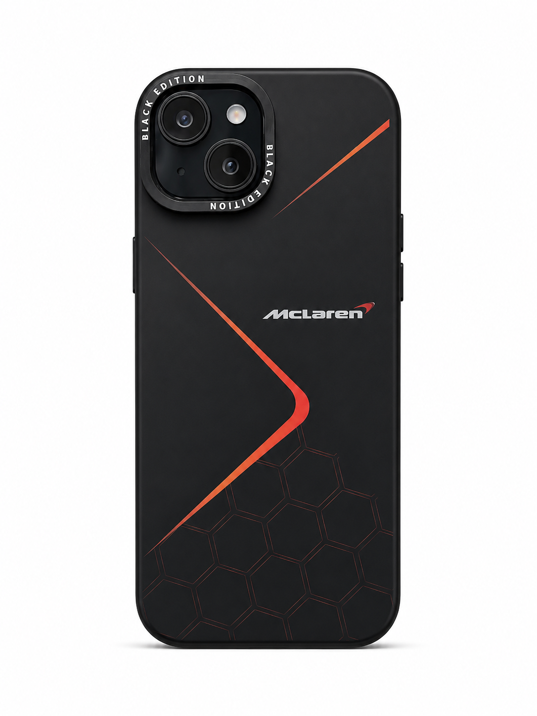 McLaren Black Edition Racing Case for iPhone 15