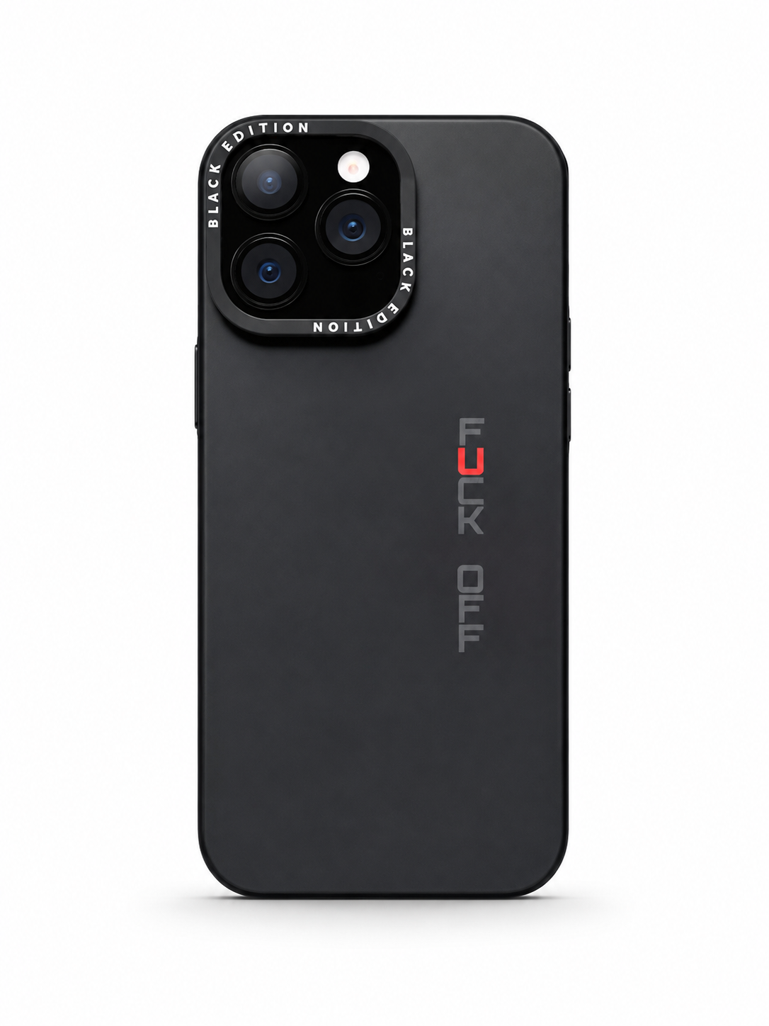 iPhone 16 Pro F*ck Off Black Edition Case