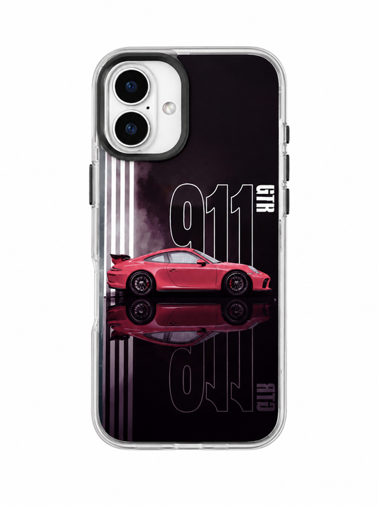 911 GTR Racing Clear Case for iPhone – Premium Sports Car Design Shockproof Cover