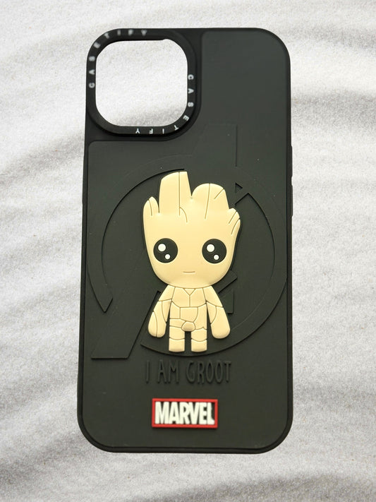 Groot 3D Marvel Premium Matte Protective Back Case