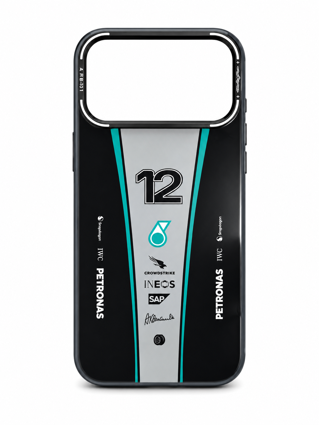 Mercedes Petronas F1 No.12 Racing Case for iPhone 17 Pro Max