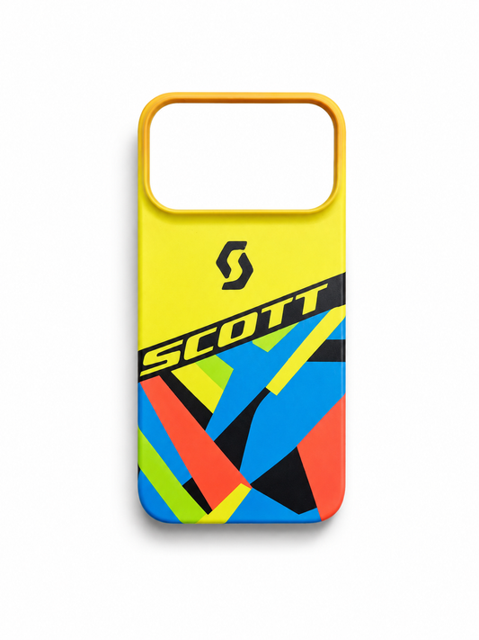 Scott Racing Multicolor Sports Case for iPhone 17 Pro Max