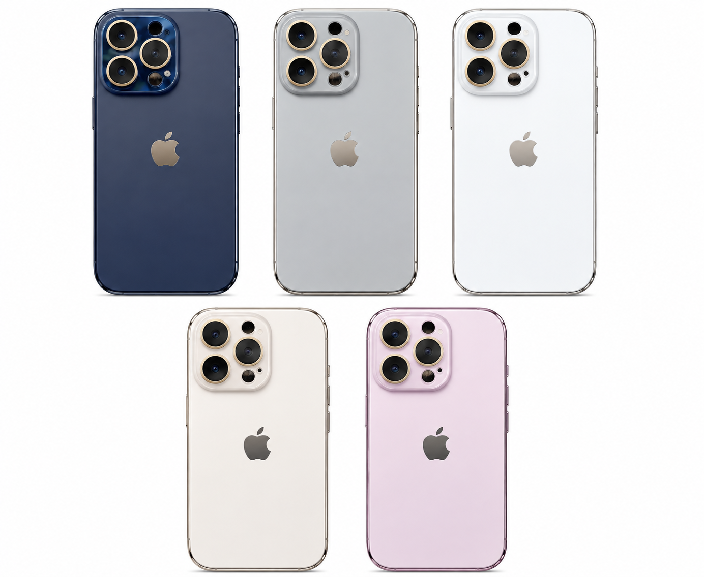 Premium Matte Apple Logo Case for iPhone 16 Pro