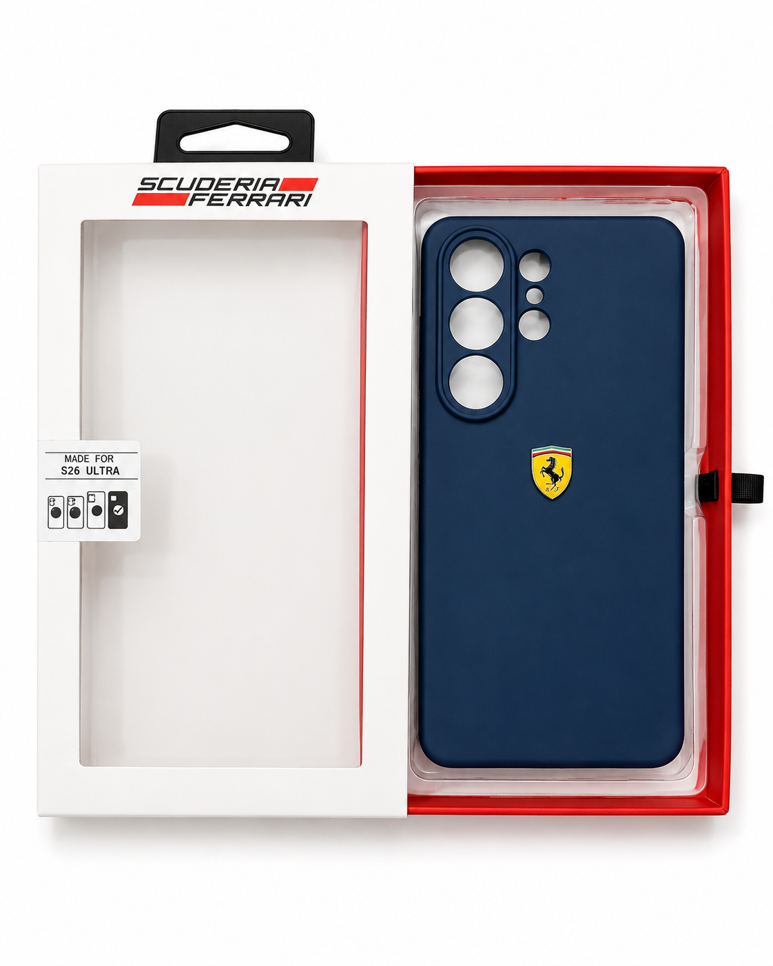 Scuderia Ferrari Silicone Case for Samsung Galaxy S26 Ultra