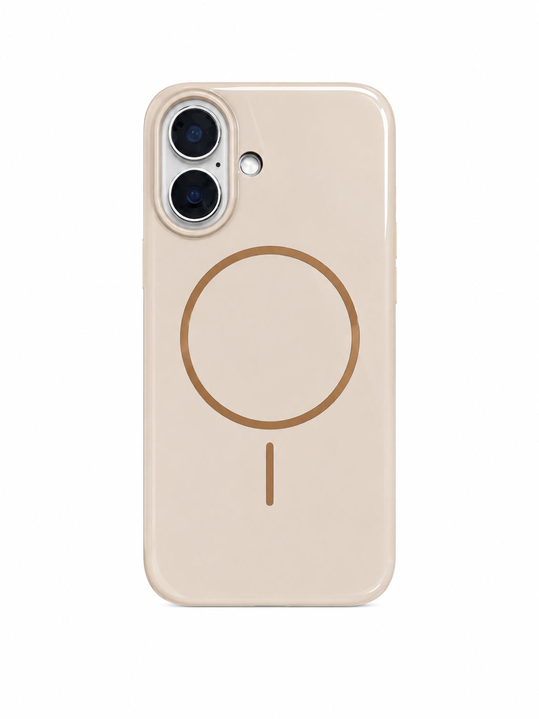Anti scratch glossy Magnetic Case for iPhone 16