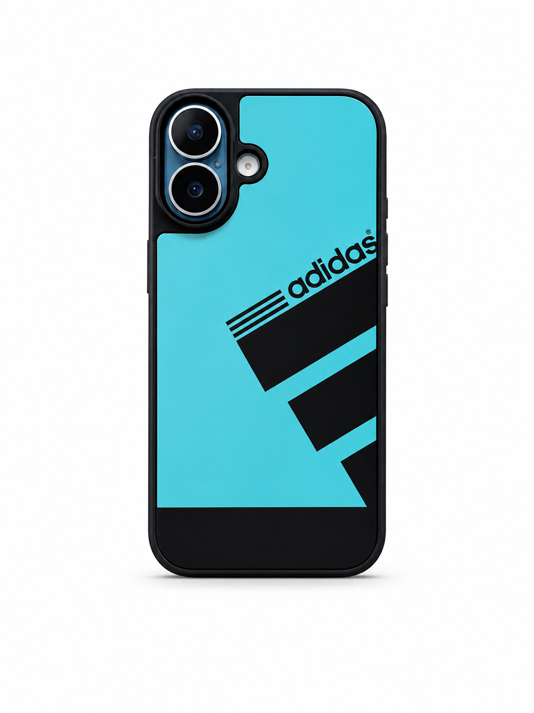 iPhone 17 Adidas Black Sports Graphic Case
