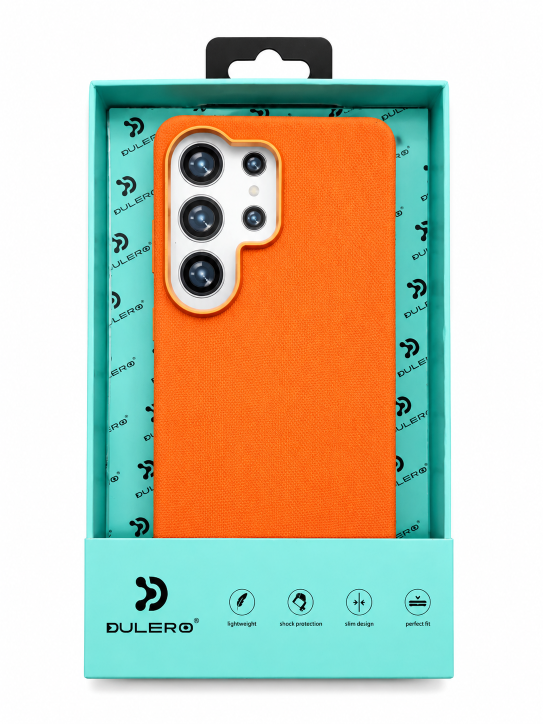 DULERO Premium Fabric Case for Samsung Galaxy S26 Ultra